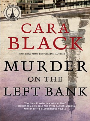 cover image of Murder on the Left Bank